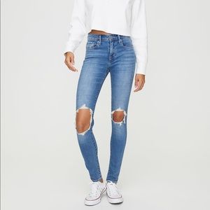 Levi’s 721 High Rise Ripped Women’s Skinny Jeans